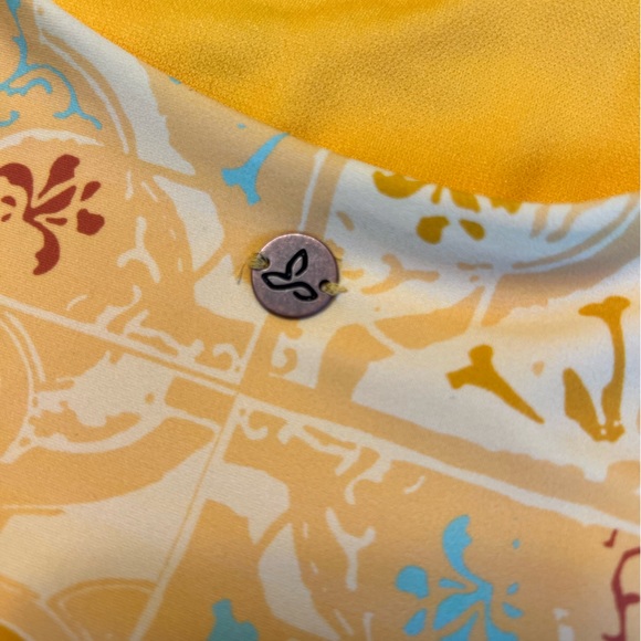 PrAna Yellow Ella One Piece Swimsuit. New without tags. Size M - Picture 6 of 11